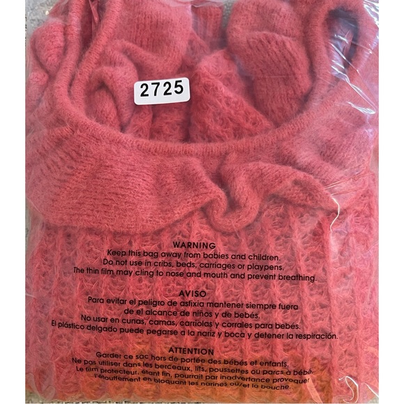 Anthropologie Ruffled Boat Neck Sweater NWT Size XL - Picture 14 of 16